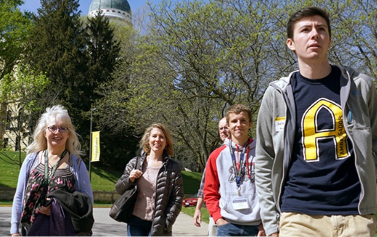 College visits Augustana